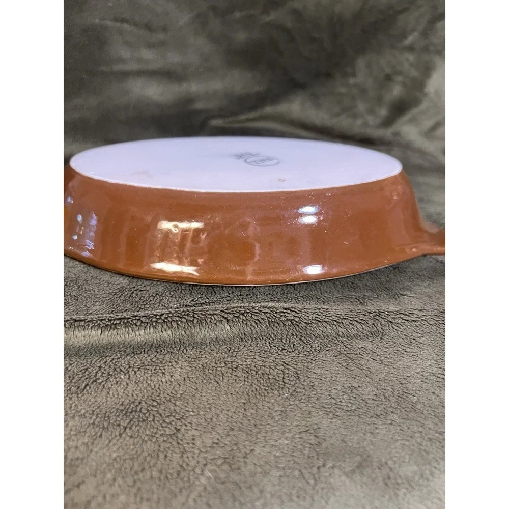 Vtg Hall Oval Brown Baking Dish # 529  Made in USA‎ preowned (1923)